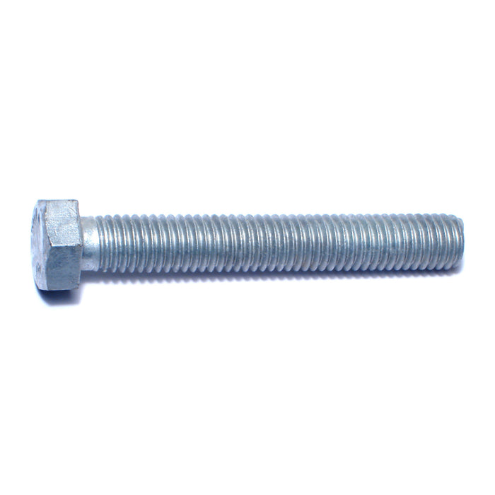 1/2"-13 x 3-1/2" Hot Dip Galvanized Steel Coarse Thread Hex Cap Screws