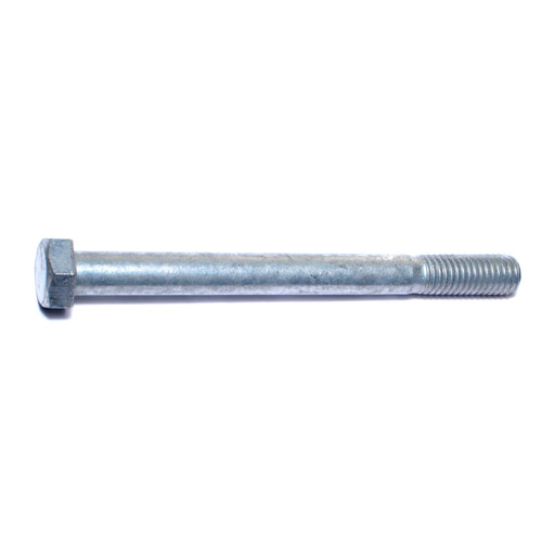 1/2"-13 x 5-1/2" Hot Dip Galvanized Steel Coarse Thread Hex Cap Screws