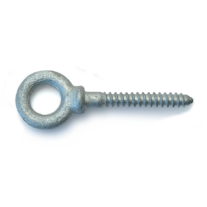 5/16" x 5/8" x 2-1/4" Hot Dip Galvanized Steel Shoulder Eye Lag Screws