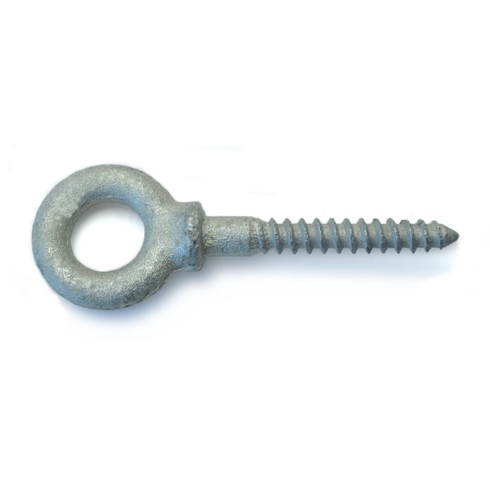 3/8" x 3/4" x 2-1/2" Hot Dip Galvanized Steel Shoulder Eye Lag Screws