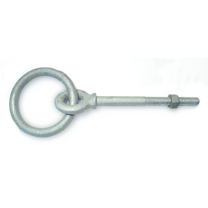 1/2" x 6" Galvanized Ring Bolts