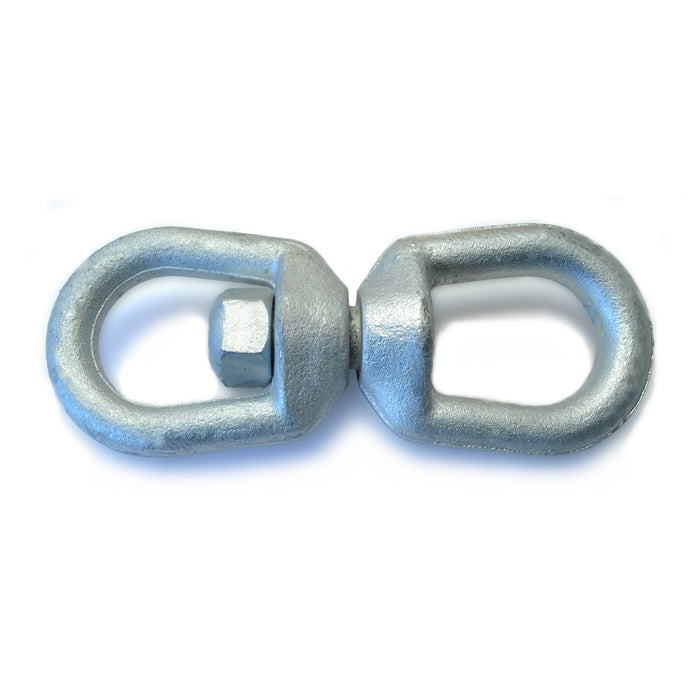 1/2" Galvanized Steel Eye & Eye Swivels