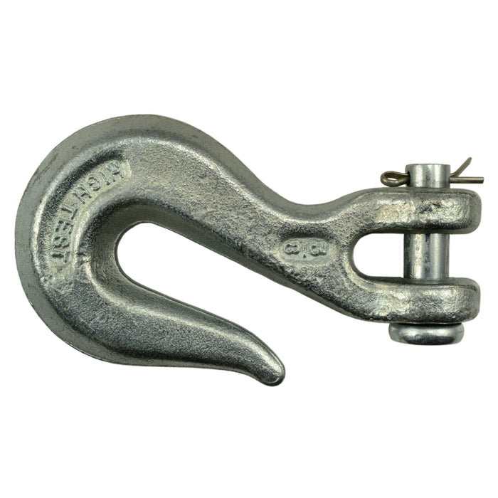 3/8" Hot Dip Galvanized Steel Clevis Grab Hooks