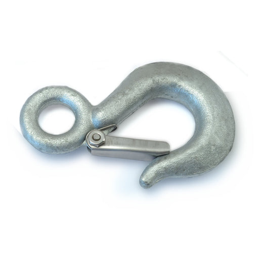 3/4 Ton Zinc Plated Steel Safety Slip Hooks with Eyes