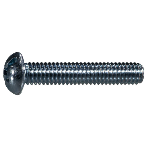 5/16"-18 x 1-3/4" Zinc Plated Steel Coarse Thread Combo Round Head Machine Screws