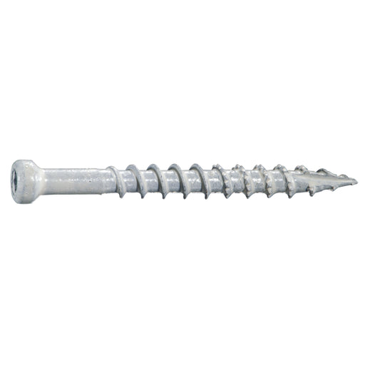 8 x 1-5/8" Star Drive White Stainless Steel Trim Screws (203 pcs.)