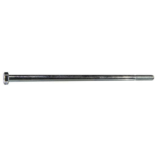 5/16"-18 x 8" Zinc Plated Grade 5 Steel Coarse Thread Hex Cap Screws