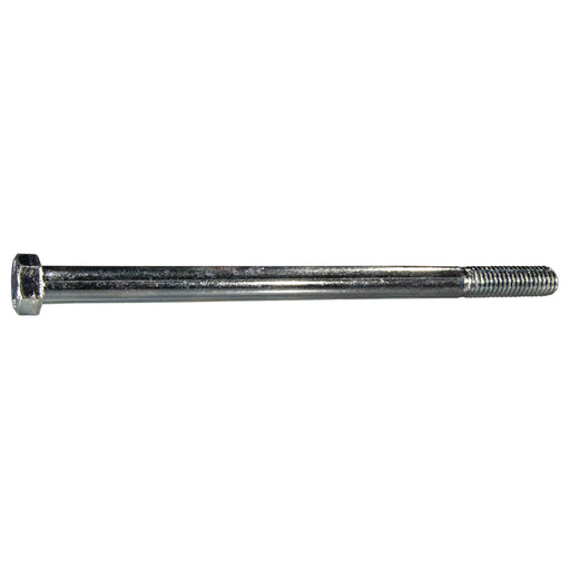 7/16"-14 x 7" Zinc Plated Grade 5 Steel Coarse Thread Hex Cap Screws