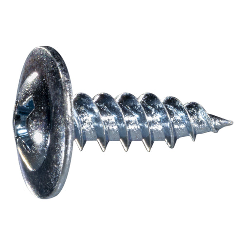 8 x 9/16" Zinc Plated Steel Phillips Modified Truss Head Self Piercing Lath Screws
