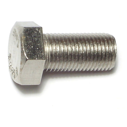 1/2"-20 x 1" 18-8 Stainless Steel Fine Thread Hex Cap Screws