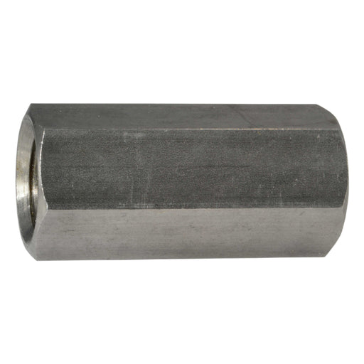 3/4"-16 x 2-1/4" 18-8 Stainless Steel Fine Thread Coupling Nuts