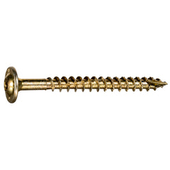5/16 x 3" Yellow Zinc Round Washer Head SaberDrive® Lag Screws
