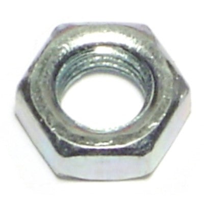 5/16"-24 x 9/16" Zinc Plated Steel Fine Thread Hex Jam Nuts