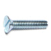 1/4"-20 x 1-1/4" Zinc Plated Steel Coarse Thread Slotted Flat Head Stove Bolts