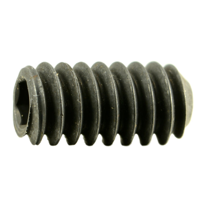 #10-24 x 3/8" Steel Coarse Thread Hex Socket Headless Set Screws