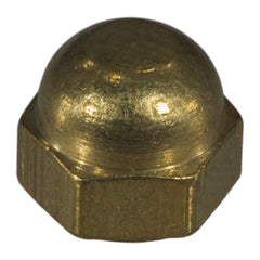 #8-32 Solid Brass Coarse Thread Acorn Cap Nuts