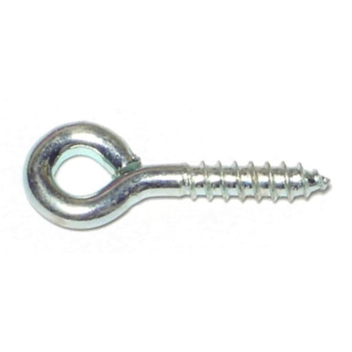 1/8" x 15/64" x 1-1/8" #210 Zinc Plated Steel Screw Eyes