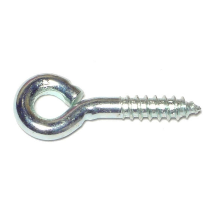 3/16" x 5/16" 1-5/8" #206 Zinc Plated Steel Screw Eyes