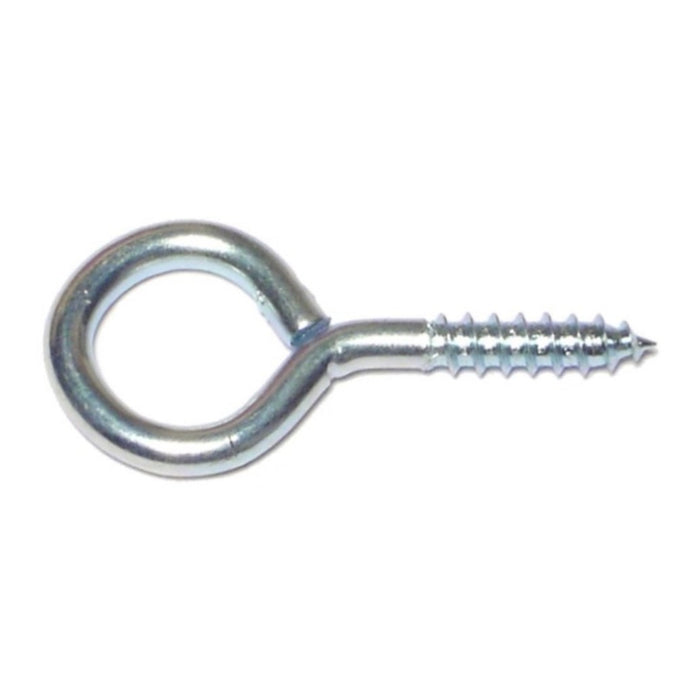 3/16" x 7/16" x 1-13/16" #106 Zinc Plated Steel Screw Eyes