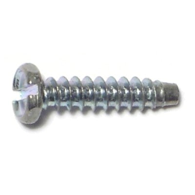 #4 x 1/2" Zinc Plated Steel Indented Hex Head Sheet Metal Screws