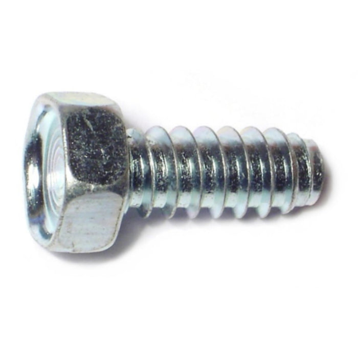 5/16" x 3/4" Zinc Plated Steel Indented Hex Head Sheet Metal Screws