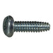 #6-32 x 1/2" Steel Coarse Thread Slotted Pan Head Thread Cutting Screws
