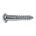 #6 x 3/4" Zinc Plated Steel Phillips Round Head Wood Screws