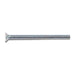 #6-32 x 2" Zinc Plated Steel Coarse Thread Slotted Flat Head Machine Screws