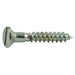 #4 x 3/4" Zinc Plated Steel Slotted Flat Head Wood Screws