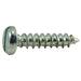 #8 x 3/4" Zinc Plated Steel Slotted Pan Head Sheet Metal Screws