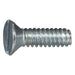 #4-40 x 3/8" Zinc Plated Steel Coarse Thread Slotted Flat Head Machine Screws