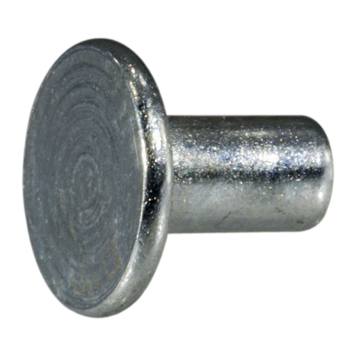 1-1/2 lbs. x 5/16" Flat Head Zinc Plated Steel Tinner Rivets
