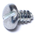 #14 x 1/2" Zinc Plated Steel Slotted Pan Head Sheet Metal Screws