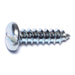 #14 x 1" Zinc Plated Steel Slotted Pan Head Sheet Metal Screws