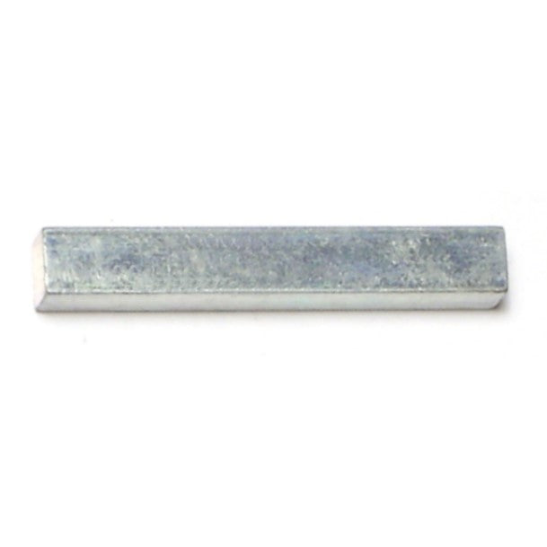 5/32" x 5/32" x 1-1/2" Zinc Plated Steel Square Machine Keys