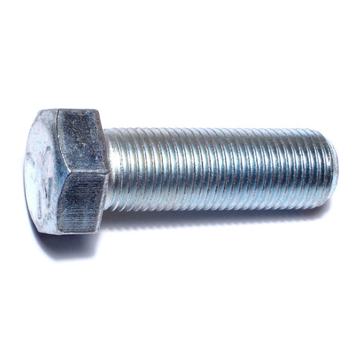 9/16"-18 x 1-3/4" Zinc Plated Grade 5 Steel Fine Thread Hex Cap Screws