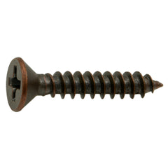 #6 x 3/4" Steel Phillips Flat Head Decorative Sheet Metal Screws