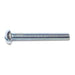 1/4"-20 x 2" Zinc Plated Steel Coarse Thread Phillips Round Head Machine Screws