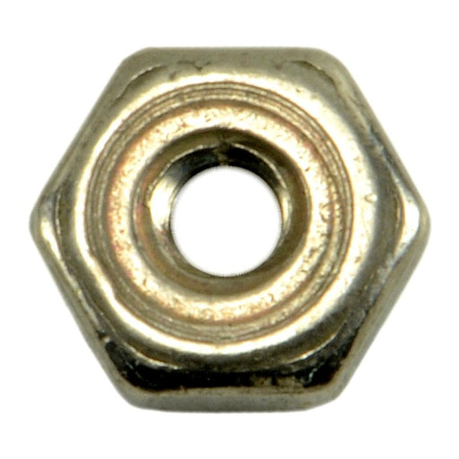 #0-80 18-8 Stainless Steel Fine Thread Hex Nuts