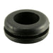 3/8" x 5/8" x 1/4" x 1/16" Black Rubber Grommets