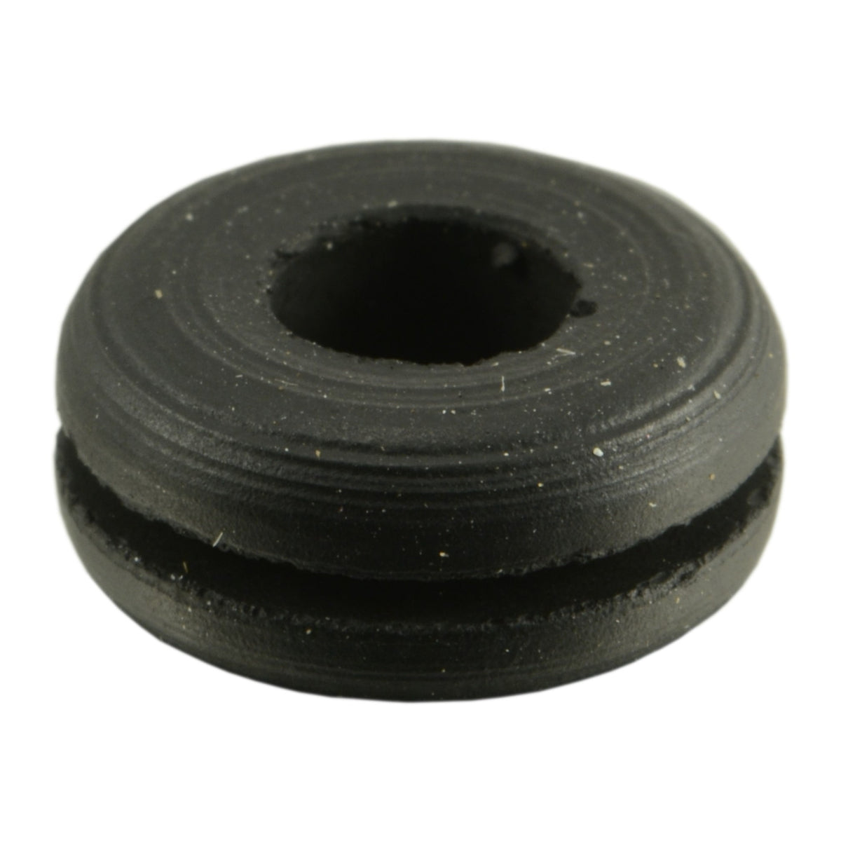 3/16" x 7/16" x 5/16 x 1/16" Black Rubber Grommets