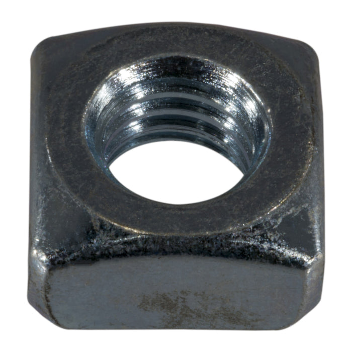 7/16"-14 Zinc Plated Steel Coarse Thread Square Nuts