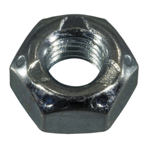 1/4"-28 Zinc Plated Grade 2 Steel Fine Thread Top Lock Nuts