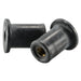 #6-32 x 1/2" Rubber Coarse Thread Well Nuts