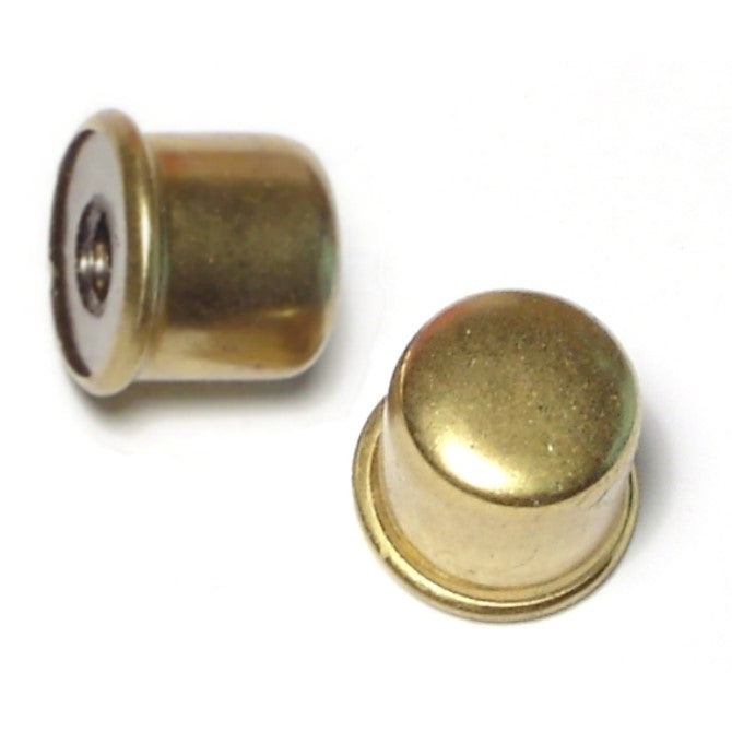 3/4" Brass Bracket Caps