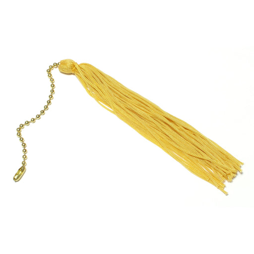 5" Gold Colored Ball Chain Tassels