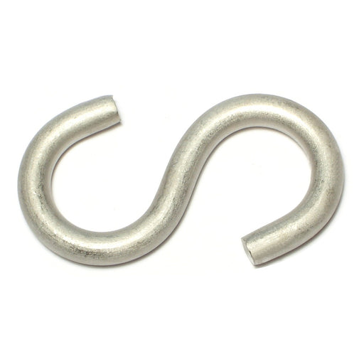 5/16" x 7/8" x 3" 18-8 Stainless Steel Large Wire S Hooks