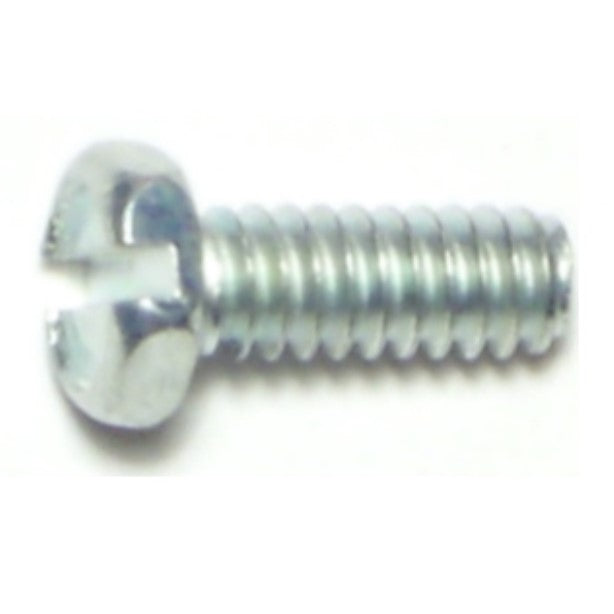 10 24 X 1 2 Zinc Slotted Indented Hex Machine Screws Msihs 101 40 P