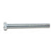 #10-32 x 2" Zinc Plated Steel Fine Thread Slotted Indented Hex Head Machine Screws