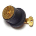 7/8" to 31/32" Brass Snap Handle Rubber Drain Plugs